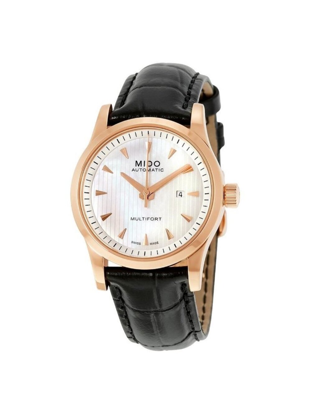 NWT Mido Multifort Automatic Ladies Watch M005.007.36.101.00